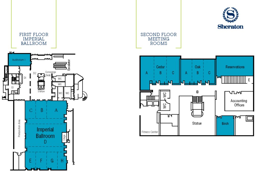 NC Full Floor plans with capacities () Page